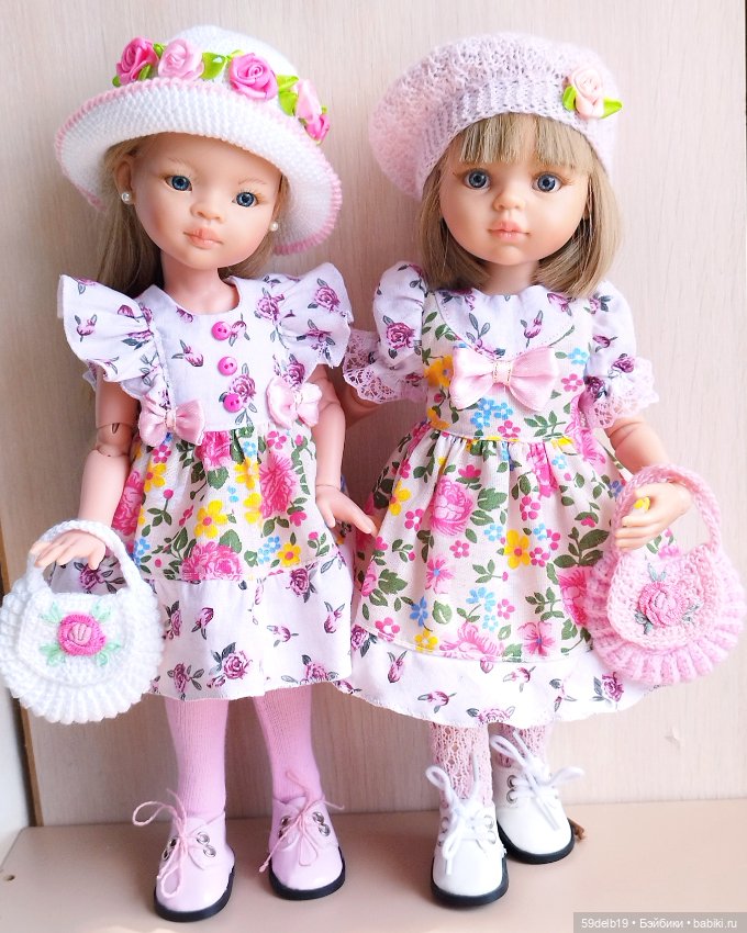 Костюм с розочками #3 для паолочек ростом 32-34 см