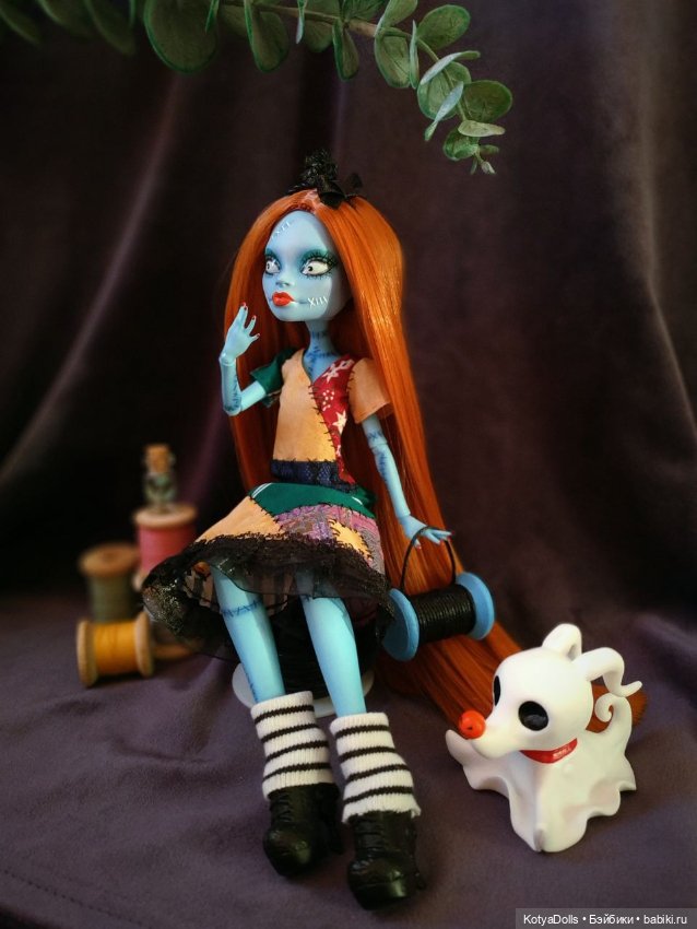 ООАК Салли из Кошмара перед Рождеством (фото 8)