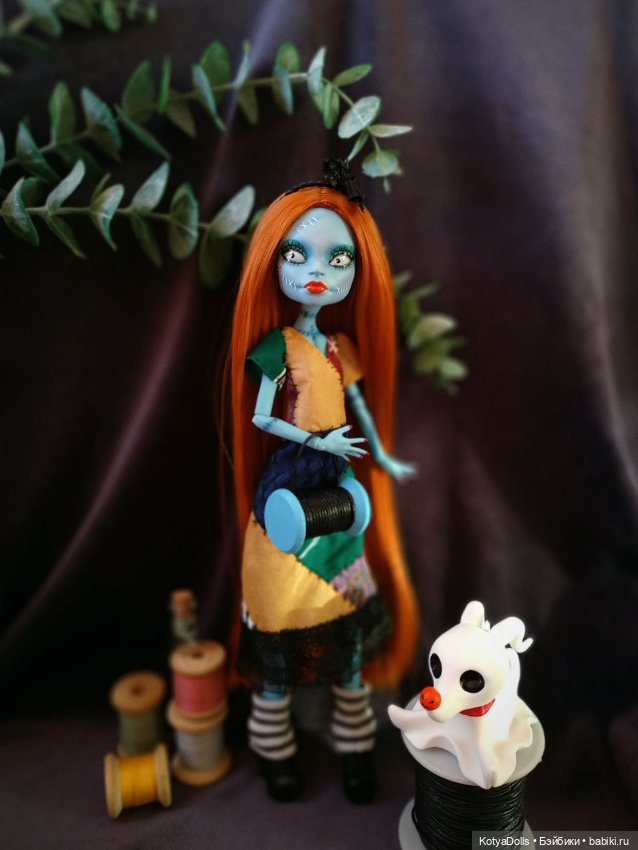 ООАК Салли из Кошмара перед Рождеством (фото 5)