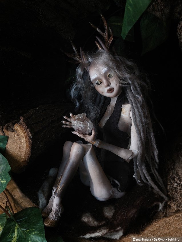 Оленёнок, Авторская бжд куколка)