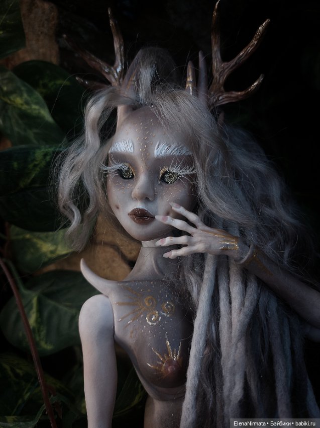 Оленёнок, Авторская бжд куколка) (фото 2)