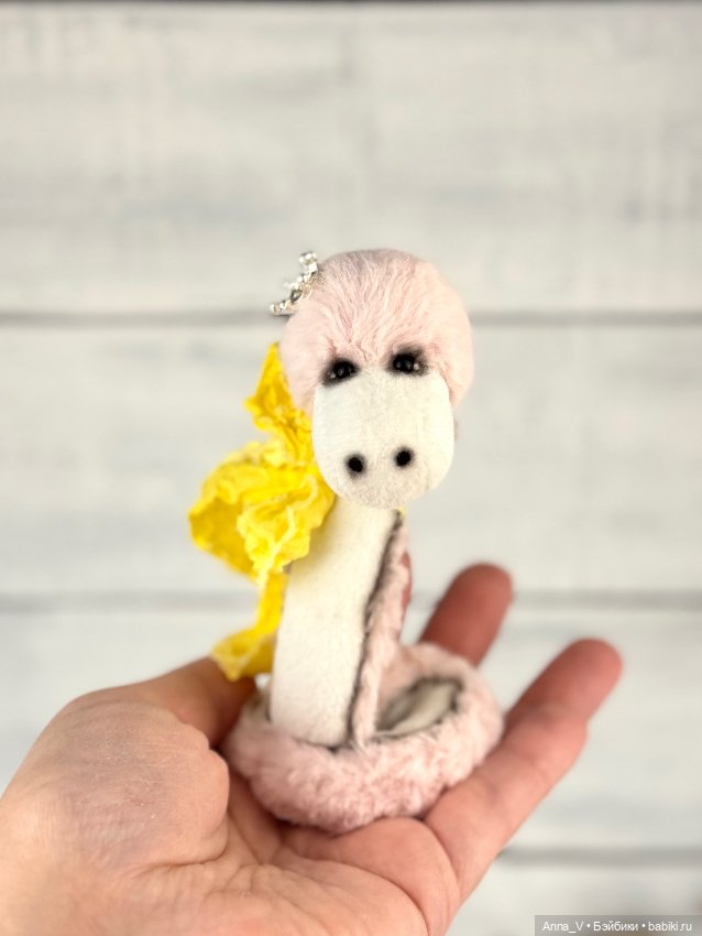 Тедди змейка Амели — Авторские мишки Тедди и друзья: фото (фото 3)