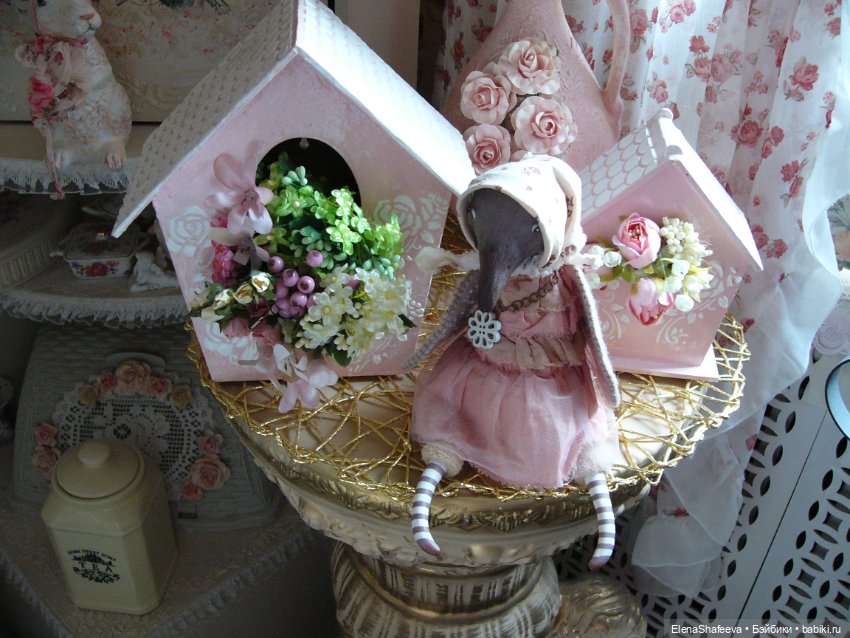 Радуем себя мелочами — Авторские игрушки из разных материалов: синельная проволока (фото 3)