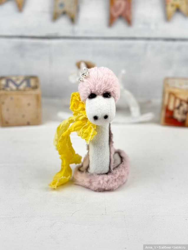 Тедди змейка Амели — Авторские мишки Тедди и друзья: фото