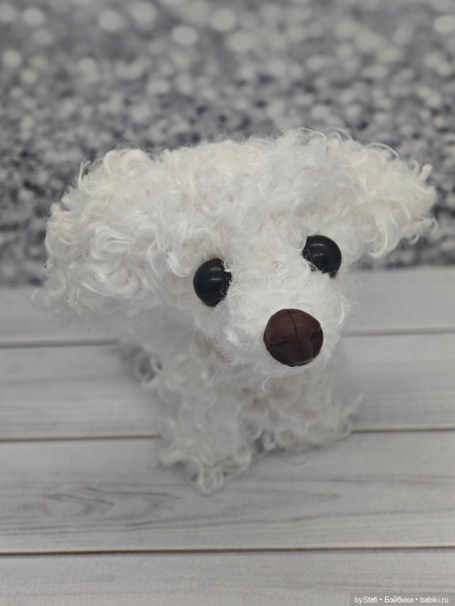 Пуделёчек — Текстильные игрушки и примитивы: кофейные