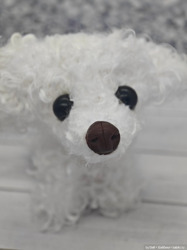 Пуделёчек — Текстильные игрушки и примитивы: кофейные (фото 7)