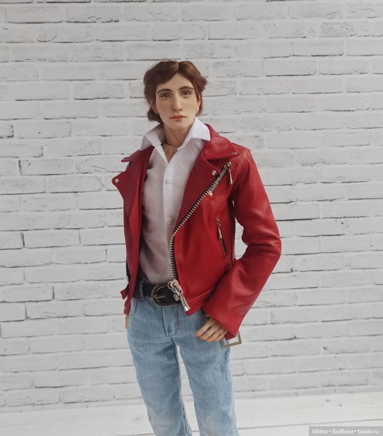 Красная косуха для парня Yuka_tan от Юлии Окуневой (фото 2)