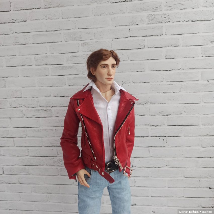 Красная косуха для парня Yuka_tan от Юлии Окуневой (фото 5)