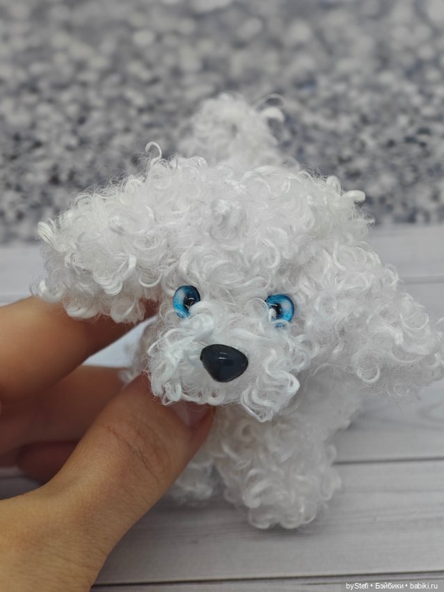 Кудряшка — Лепка авторских игрушек и папье (фото 4)