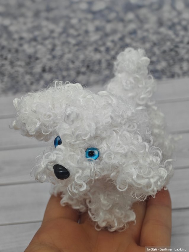 Кудряшка — Лепка авторских игрушек и папье (фото 9)