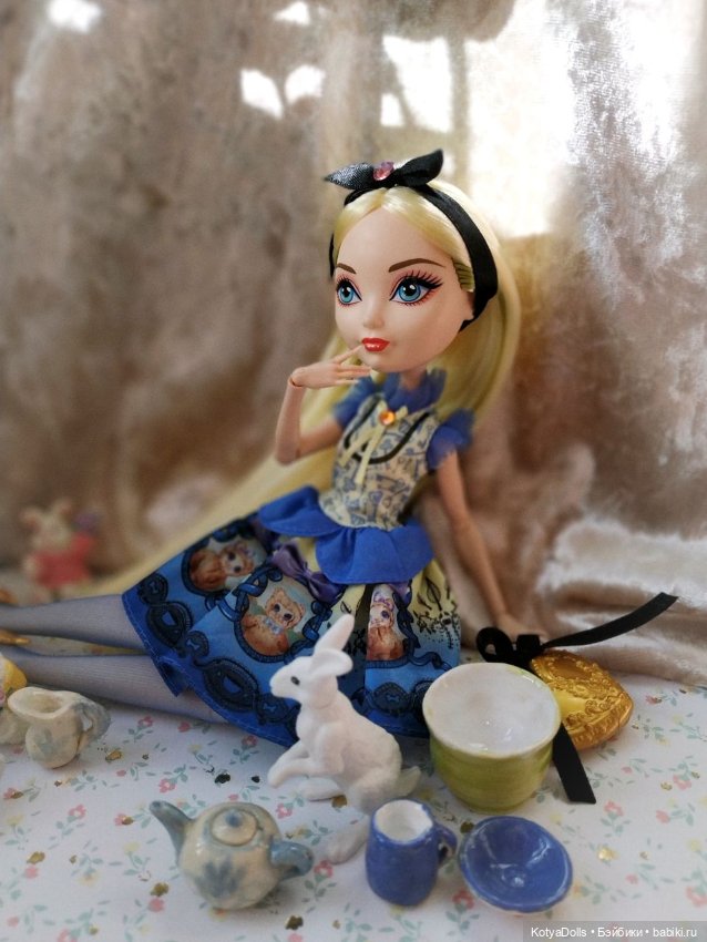 Другая Алиса — ООАК Monster High и Ever After High: репейнт (фото 3)