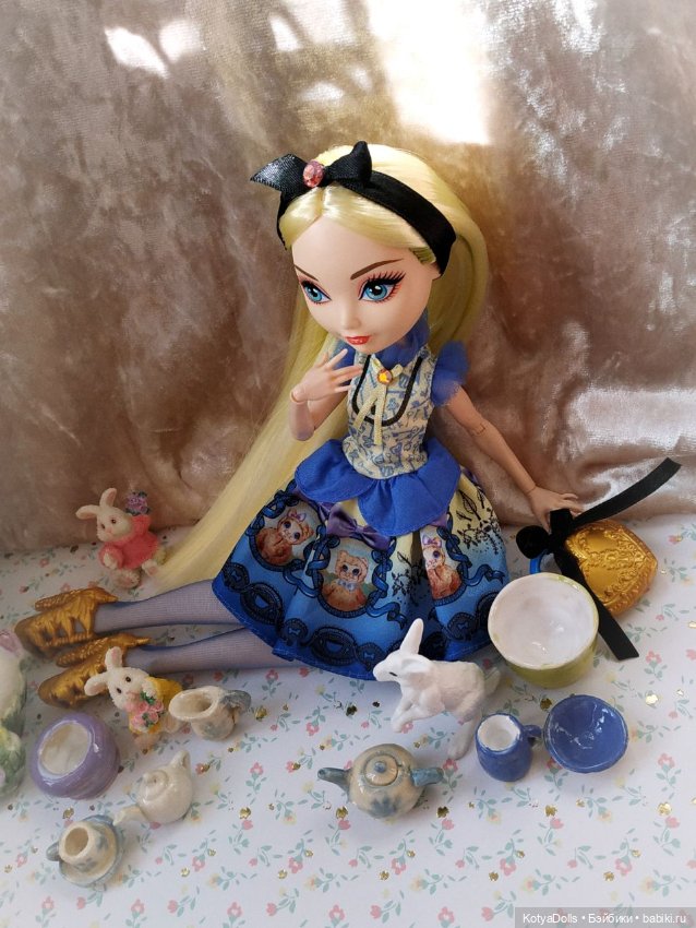 Другая Алиса — ООАК Monster High и Ever After High: репейнт (фото 4)