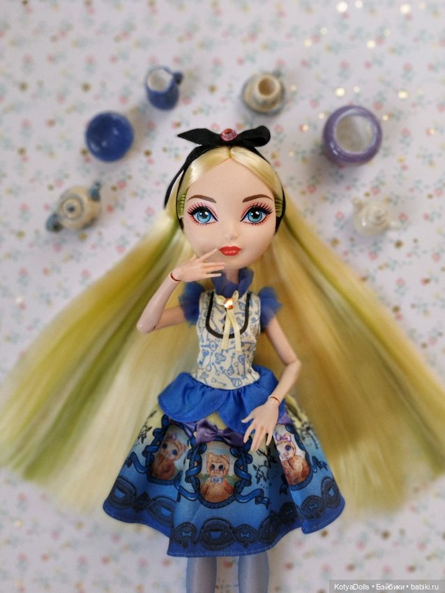 Другая Алиса — ООАК Monster High и Ever After High: репейнт (фото 2)