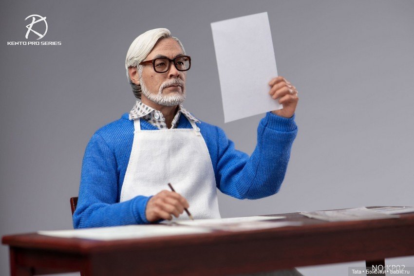 Kento Studio - фигурка Хаяо Миядзаки (фото 5)