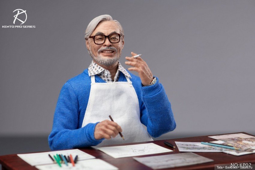 Kento Studio - фигурка Хаяо Миядзаки (фото 4)