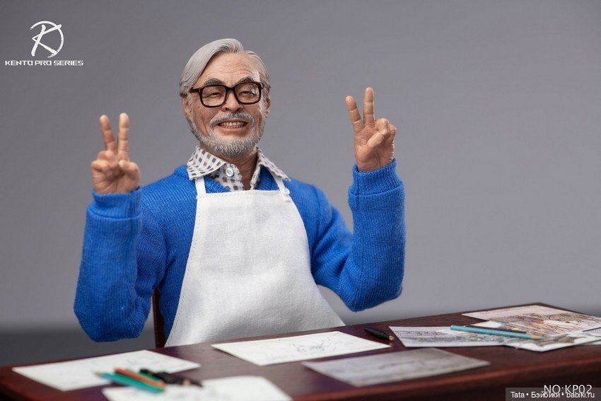 Kento Studio - фигурка Хаяо Миядзаки (фото 8)