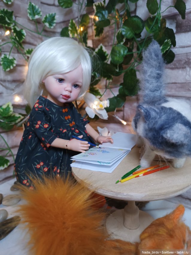Ариша и день рисования — Куклы Paola Reina (Паола Рейна): новинки (фото 7)