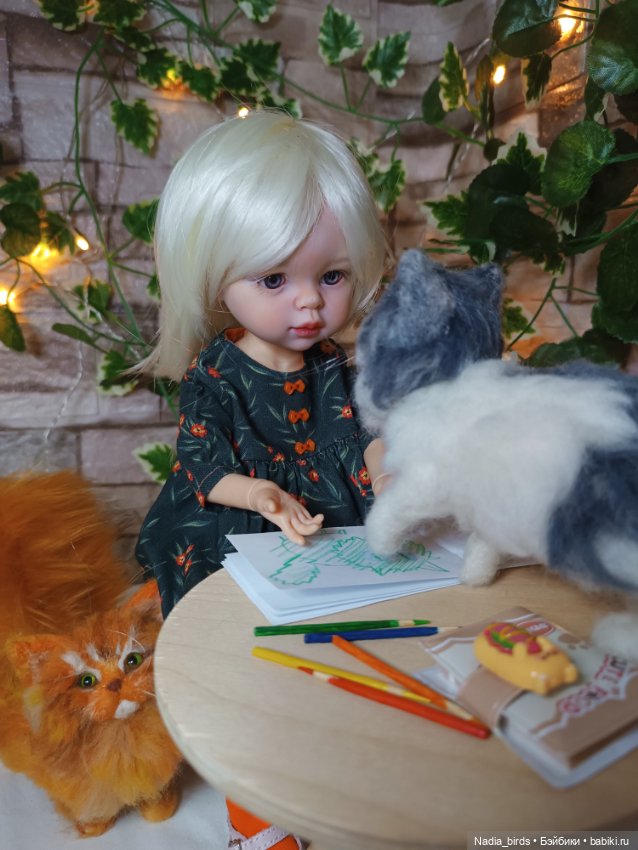 Ариша и день рисования — Куклы Paola Reina (Паола Рейна): новинки (фото 8)