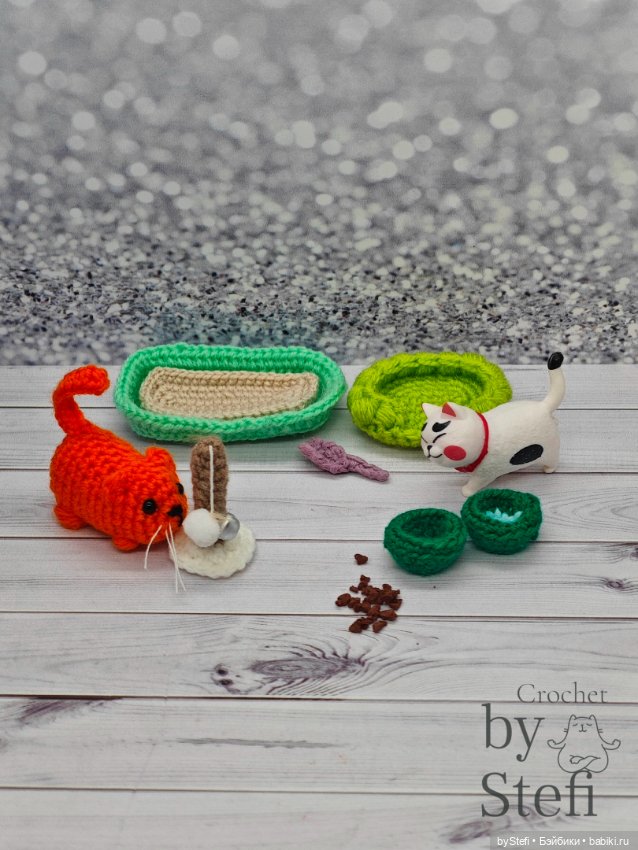 Решила снова связать котика по своему МК (фото 4)