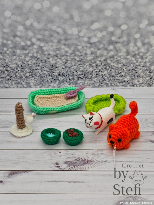 Решила снова связать котика по своему МК (фото 5)