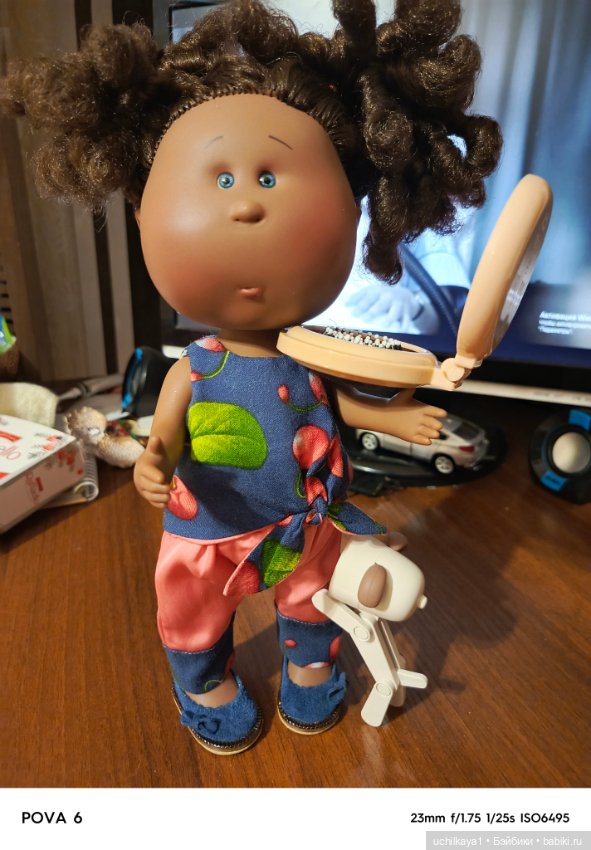 Шуня, первая булка — Куклы Nines d'Onil (Нинес): Миа (Mia) (фото 8)