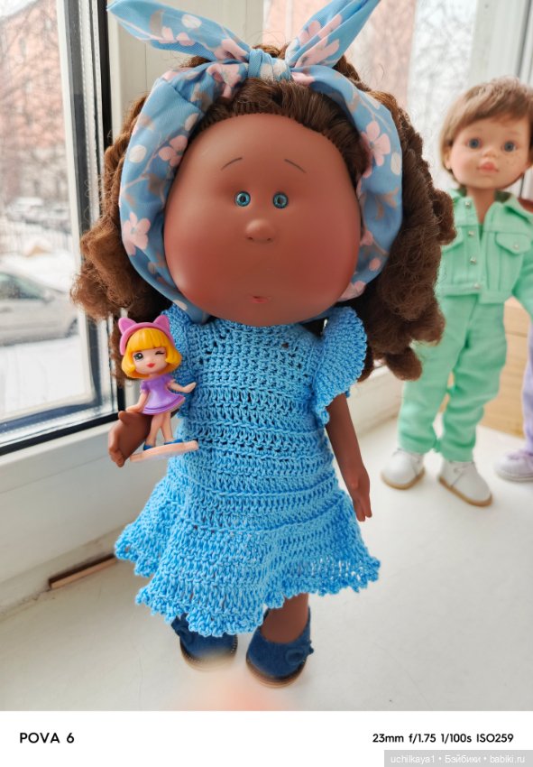 Шуня, первая булка — Куклы Nines d'Onil (Нинес): Миа (Mia) (фото 10)