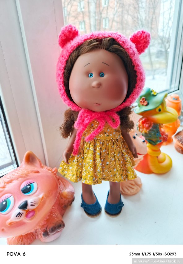 Шуня, первая булка — Куклы Nines d'Onil (Нинес): Миа (Mia) (фото 4)