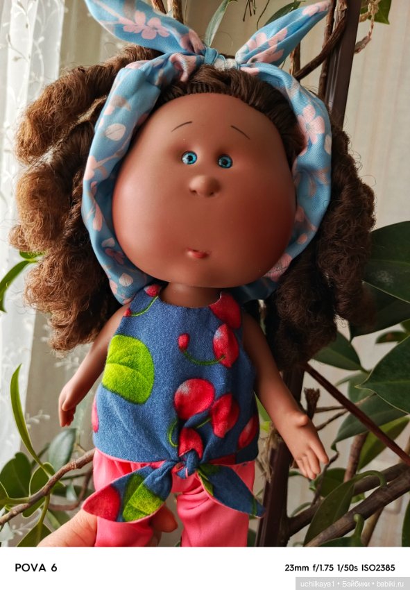 Шуня, первая булка — Куклы Nines d'Onil (Нинес): Миа (Mia)