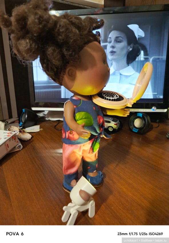 Шуня, первая булка — Куклы Nines d'Onil (Нинес): Миа (Mia) (фото 6)