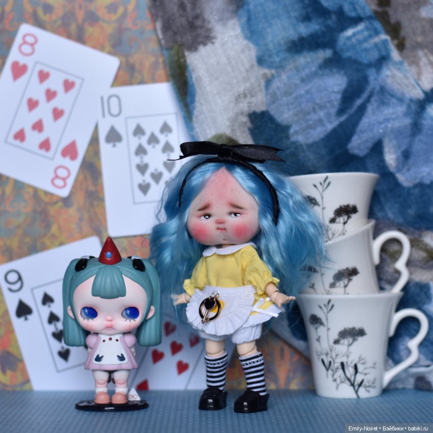 Чаепитие с Алиской — Домашние фото авторских кукол: личные коллекции