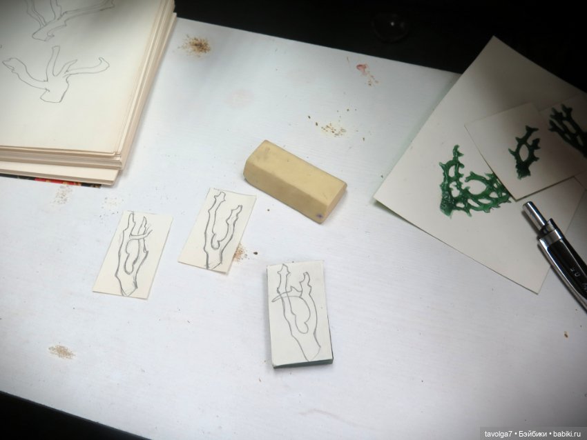 Кораллы из ювелирного воска процесс