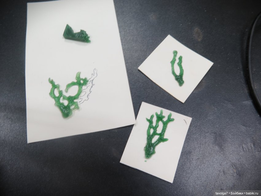 Кораллы из ювелирного воска процесс (фото 9)