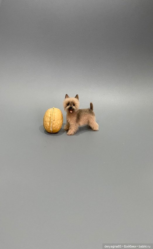 Йоркширский терьер — Валяные игрушки из шерсти: сухое валяние (фото 9)