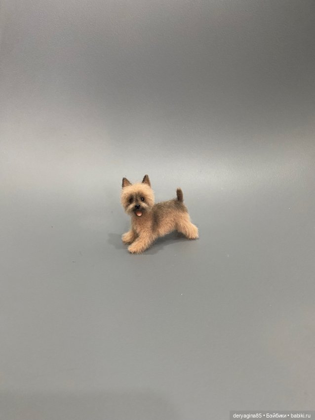 Йоркширский терьер — Валяные игрушки из шерсти: сухое валяние