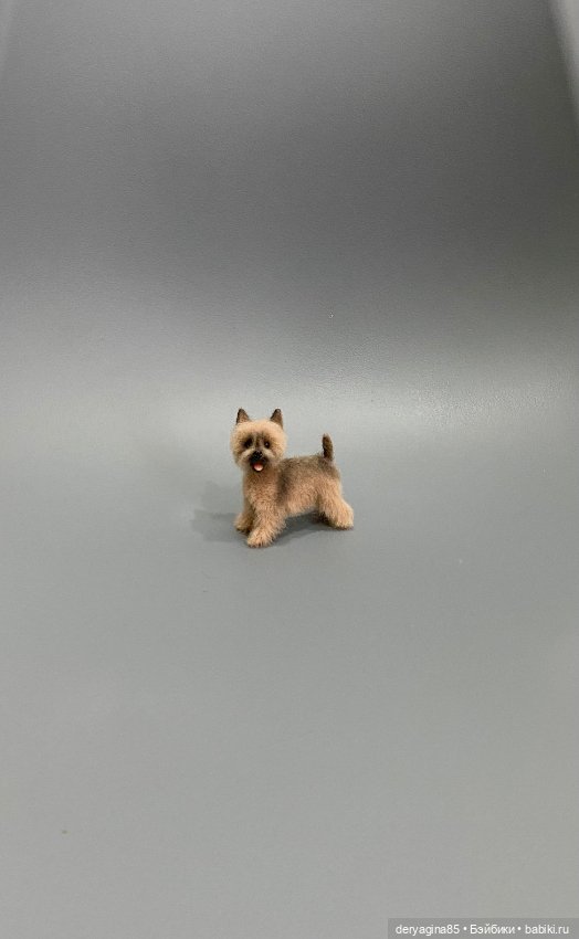 Йоркширский терьер — Валяные игрушки из шерсти: сухое валяние