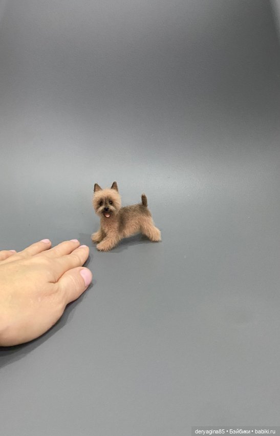 Йоркширский терьер — Валяные игрушки из шерсти: сухое валяние (фото 2)