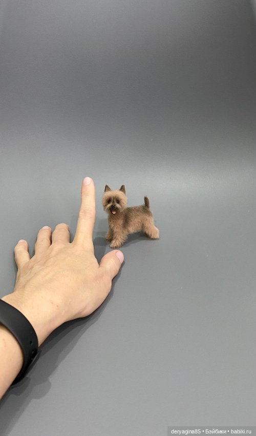 Йоркширский терьер — Валяные игрушки из шерсти: сухое валяние