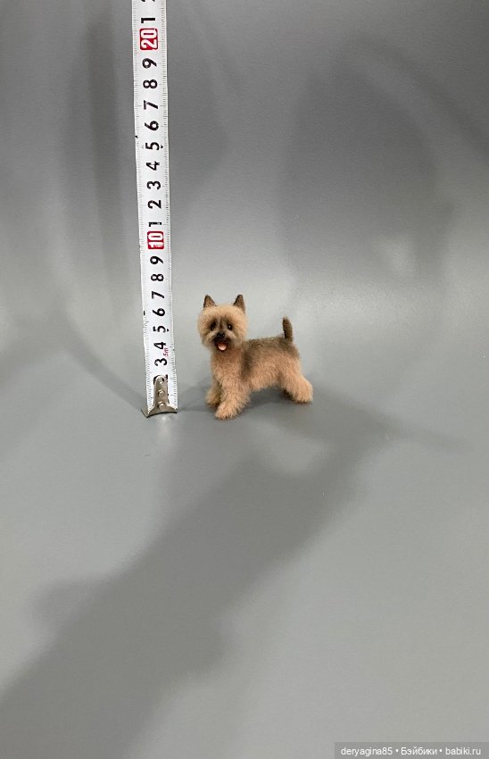 Йоркширский терьер — Валяные игрушки из шерсти: сухое валяние (фото 8)