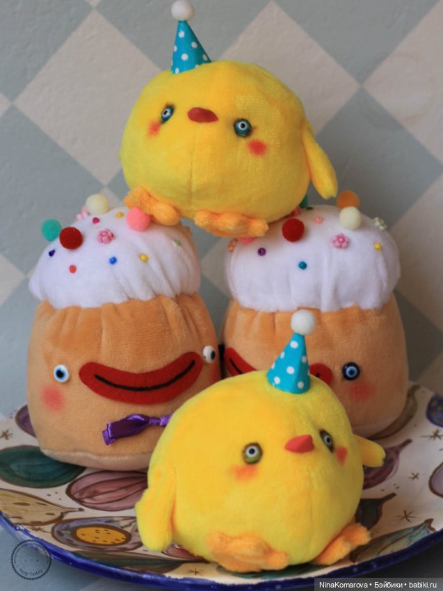 Скоро Пасха — Текстильные игрушки и примитивы: кофейные (фото 3)