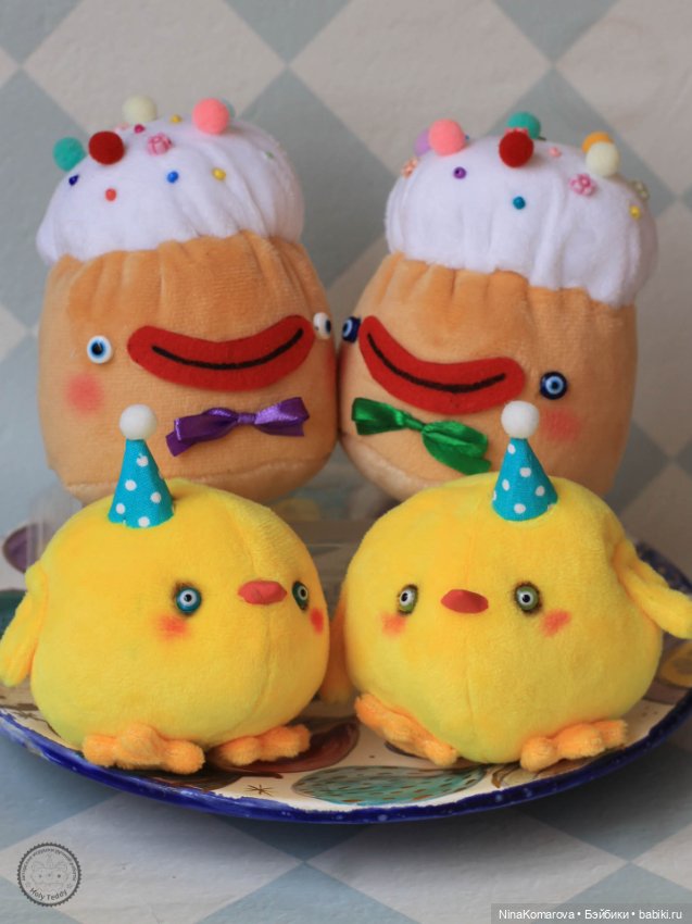 Скоро Пасха — Текстильные игрушки и примитивы: кофейные (фото 4)