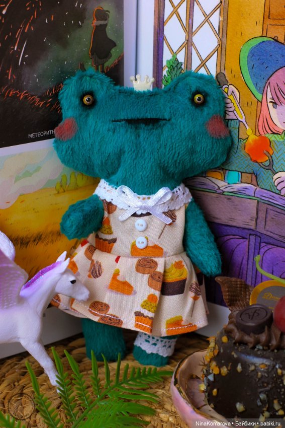 Лягушка-Царевна — Авторские мишки Тедди и друзья: фото