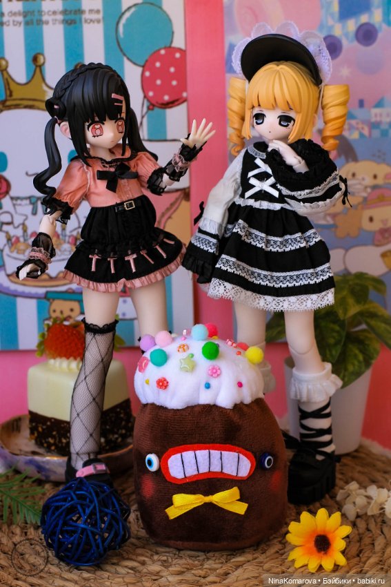Куколки БонБон и Куличик — Аниме куклы (MJD/Винил): Imomo