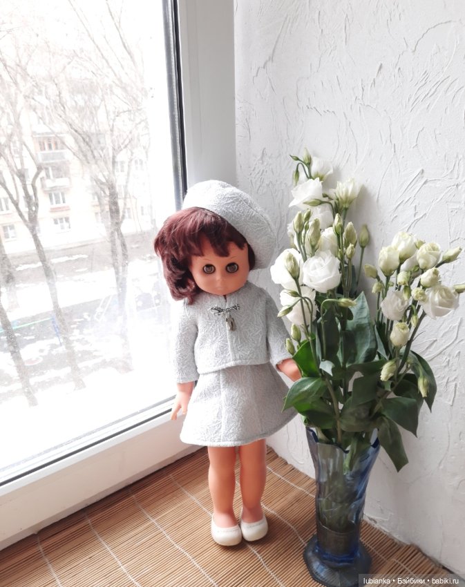 Бело-синее моё кукольно-цветочное🤍💙 (фото 10)