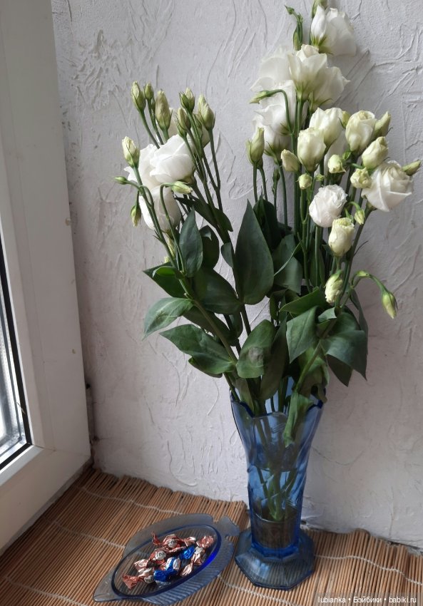 Бело-синее моё кукольно-цветочное🤍💙 (фото 3)