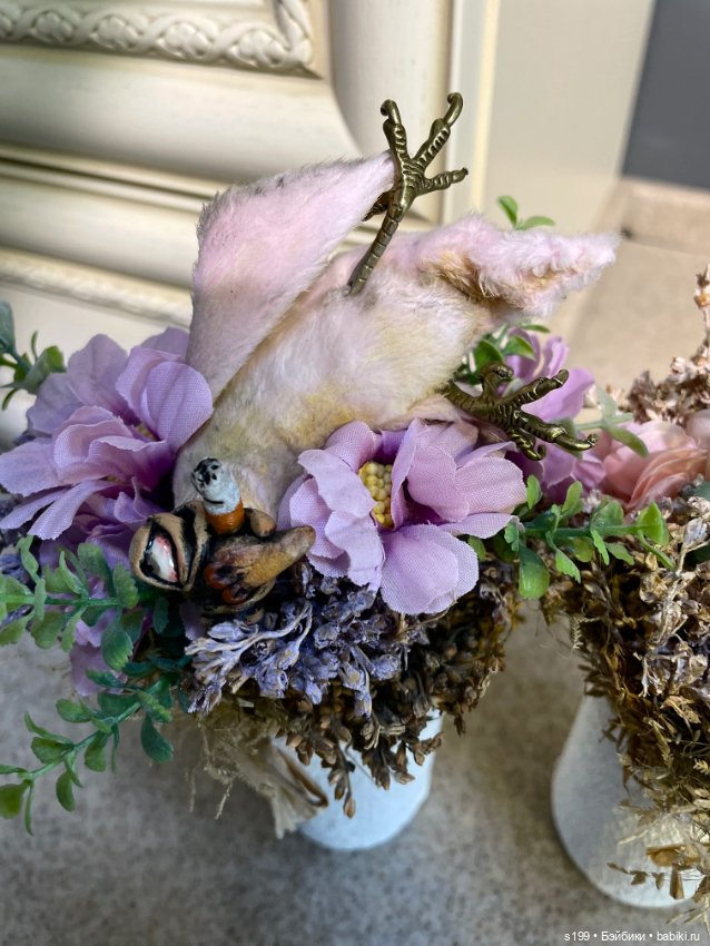 Кукушечка — Авторские игрушки из разных материалов: синельная проволока (фото 10)