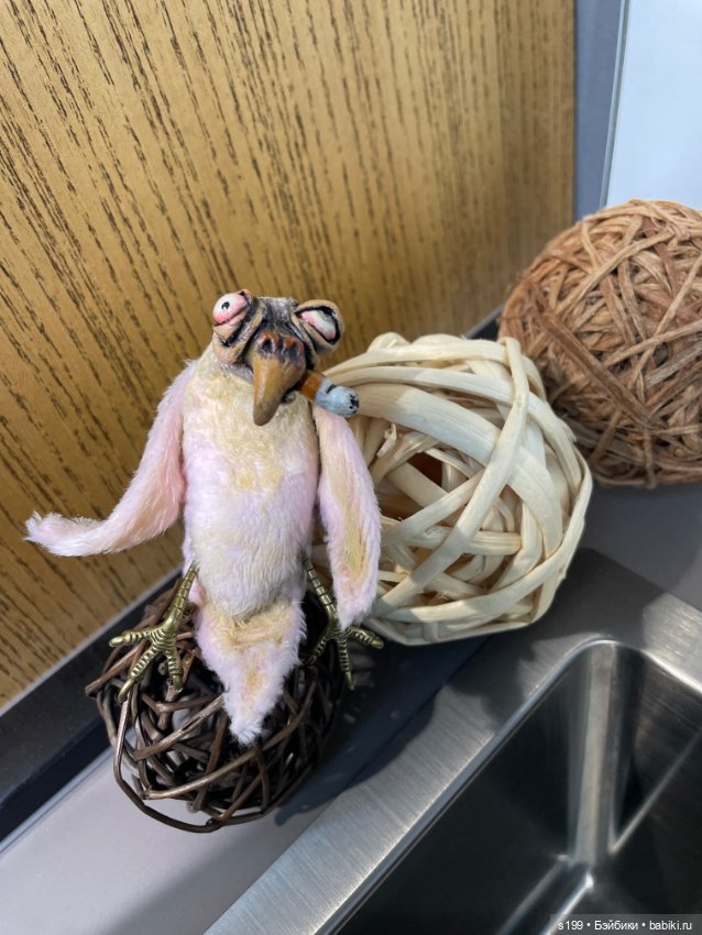 Кукушечка — Авторские игрушки из разных материалов: синельная проволока (фото 9)