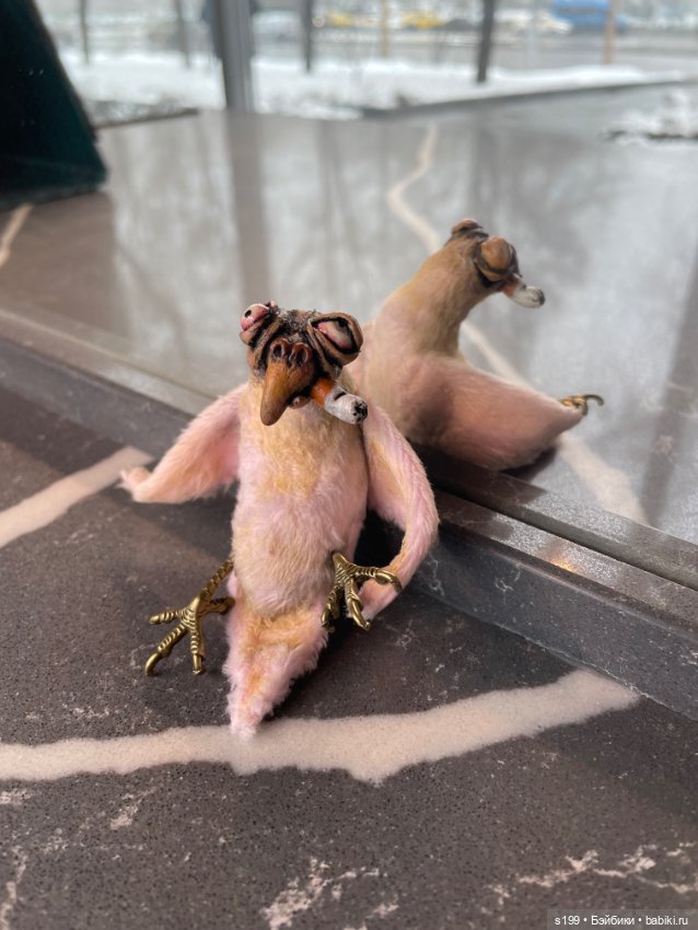 Кукушечка — Авторские игрушки из разных материалов: синельная проволока (фото 6)