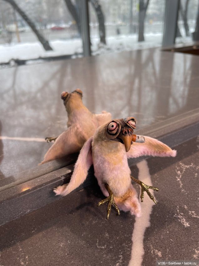 Кукушечка — Авторские игрушки из разных материалов: синельная проволока (фото 5)