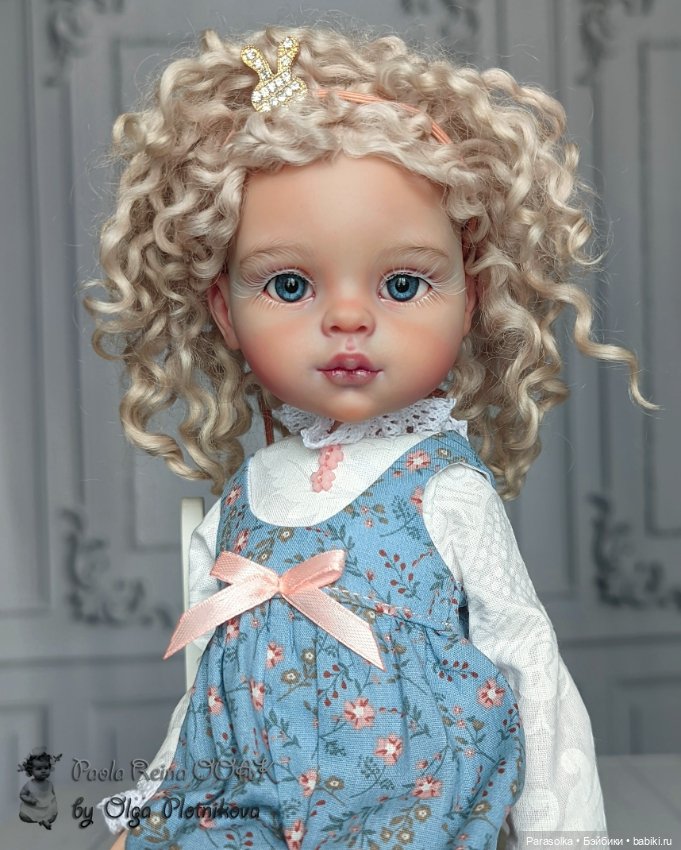 Снежочек, Paola Reina OOAK (фото 10)
