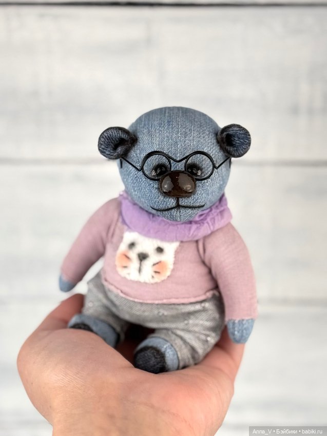 Тедди мишка Пьер — Авторские мишки Тедди и друзья: фото (фото 5)